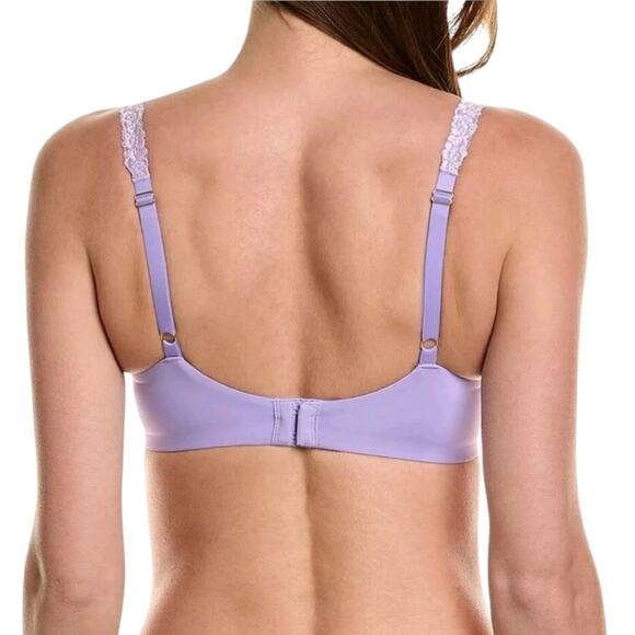 Natori 731080 Violet Rose Dream Custom Coverage Underwire Bra – 32G - Picture 2 of 7